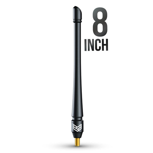 Ronin Factory Tufflock Flexible 8 Inch Antenna 94-18 Ram 2500/3500 | 95-26 Ford F-250/F-350