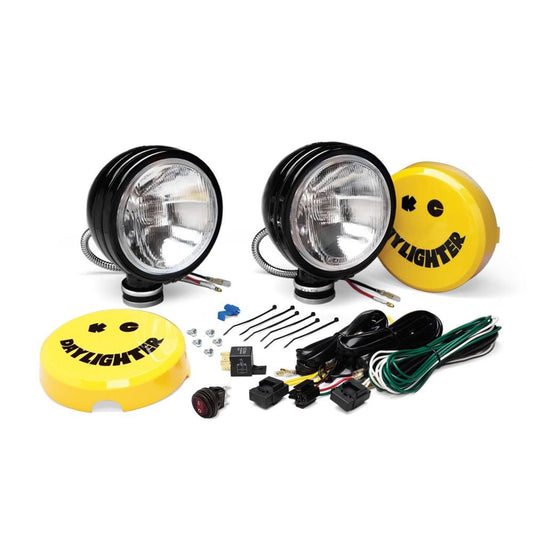 KC HiLiTES 6" Halogen Daylighter (100W Spread Beam Pattern) - 2 Light System