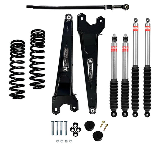 Kryptonite Stage 3 Leveling Kit With Eibach Shocks 05-16 Ford SuperDuty