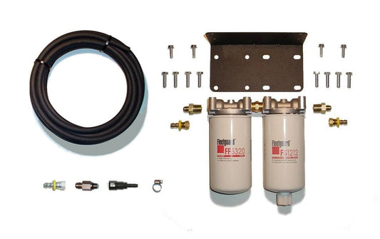 Glacier Diesel Power Fuel Filter System 07.5-18 Dodge 6.7L Cummins