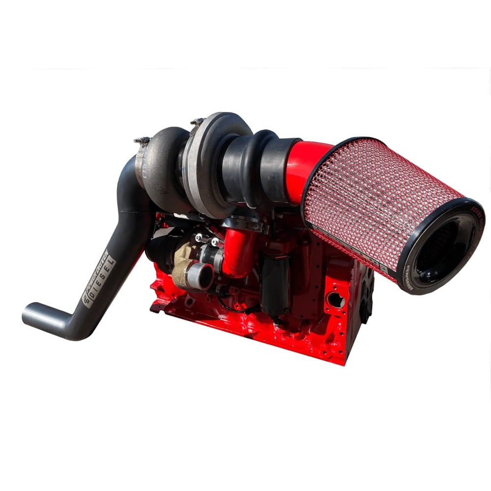 Power Driven Diesel S476SX-E Compound Turbo Kit 03-07 Dodge 5.9L Cummins