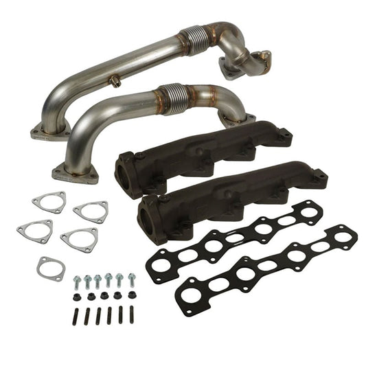 BD-Power Up-Pipes and Manifold Kit 08-10 Ford 6.4L Powerstroke