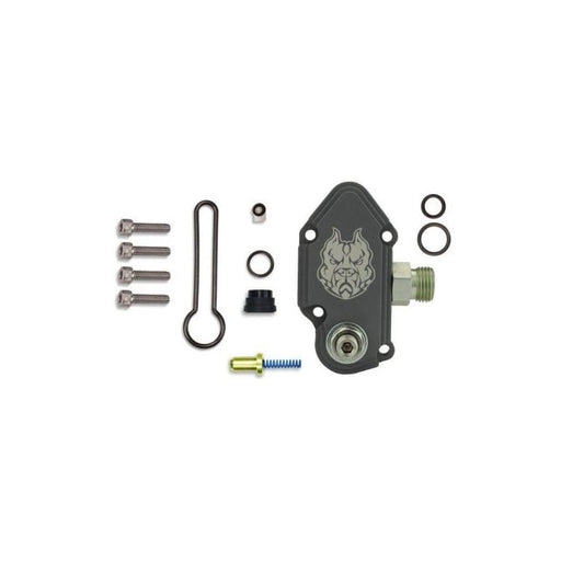 Sinister Diesel Blue Spring Kit with Adjustable Billet Gray Housing 03-07 6.0L Ford Powerstroke