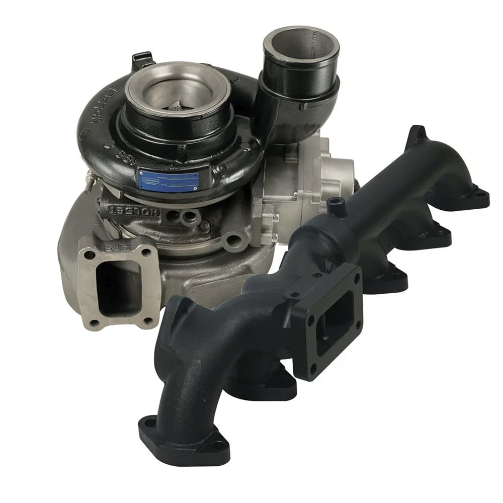 BD Power Screamer Performance Turbo & 2-Piece Exhaust Manifold Package 07.5-12 Ram 6.7L Cummins