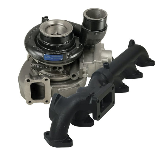 BD Power Screamer Performance Turbo & 2-Piece Exhaust Manifold Package 07.5-12 Ram 6.7L Cummins