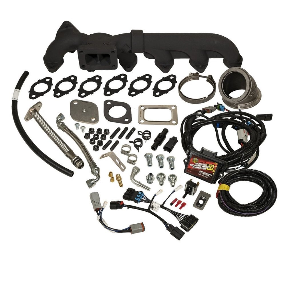 BD 1047136 Howler VGT Install Kit With Controller 03-07 Dodge Ram 5.9L Cummins
