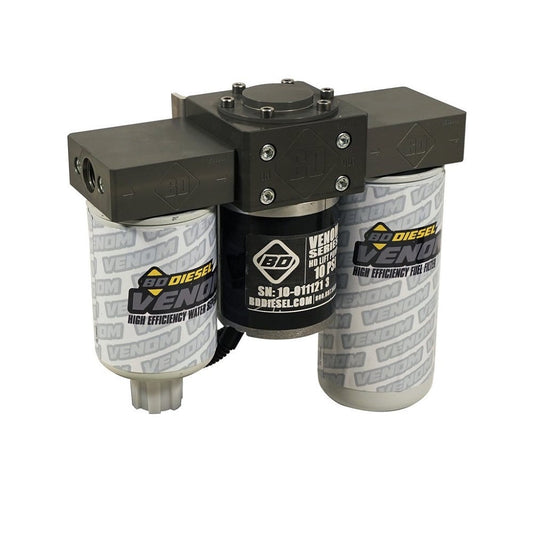 BD Venom Fuel Lift Pump with Filter and Separator 01-10 6.6L GM Duramax