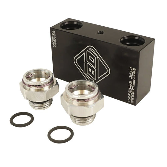 BD Transmission Cooler Bypass Delete Kit 17-19 GM 6.6L Duramax L5P