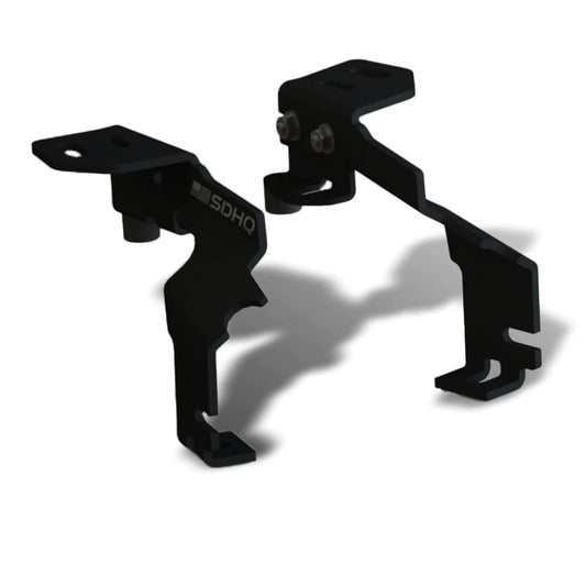 SDHQ Built A-Pillar Light Mounts 17-22 Ford SuperDuty