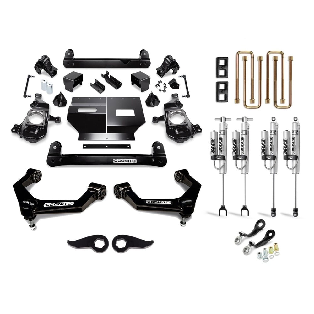 Cognito 5" Performance Lift Kit With PSRR 2.0 Shocks 20-25 GM 6.6L Duramax L5P
