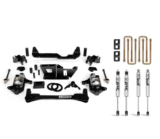 Cognito 4" Standard Lift Package with Fox Shocks 01-10 6.6L GM Duramax