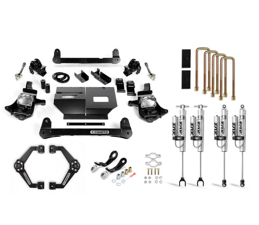Cognito 4" Performance Lift Package with Fox Shocks 11-19 GM 6.6L Duramax