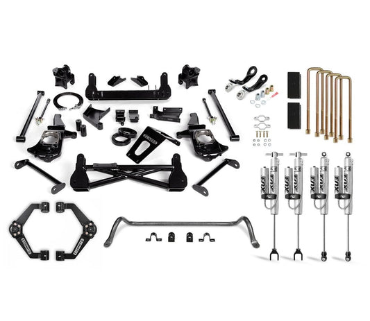 Cognito 7" Performance Lift Package with Fox Shocks 11-19 GM 6.6L Duramax