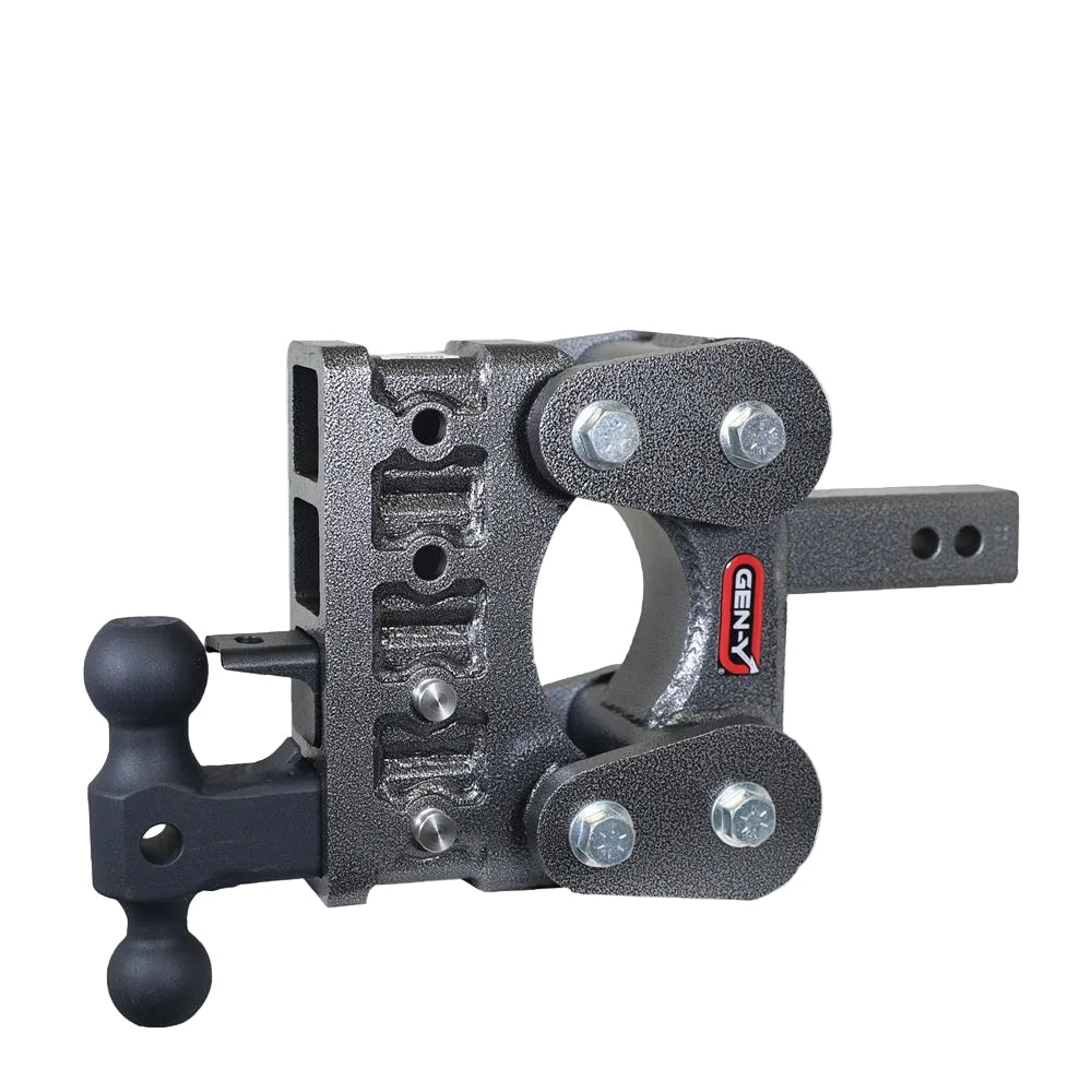 Gen-Y Hitch The Boss 16K Drop Hitch 2.5" Shank With Dual-Ball - 5" / 7.5" / 10" Drop