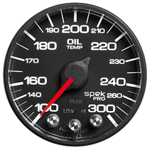 Auto Meter Spek Pro Oil Temperature Gauge