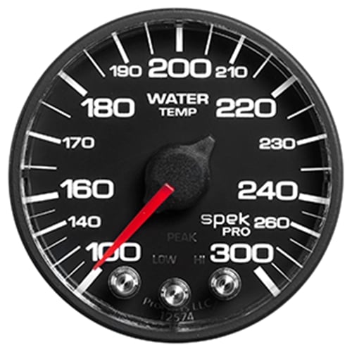 Auto Meter Spek Pro Water Temperature Gauge