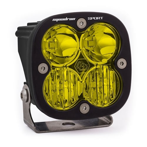 Baja Designs Squadron Sport LED Light - Amber Lens