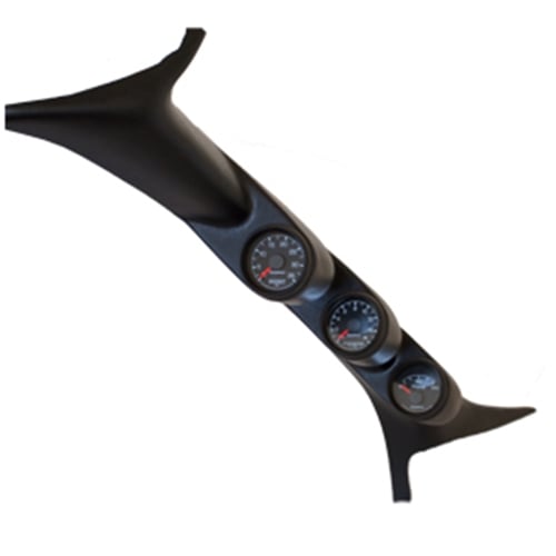 Auto Meter Factory Match Triple Pillar Gauge Kit (EGT, Boost, Trans) 99-07 Ford Powerstroke