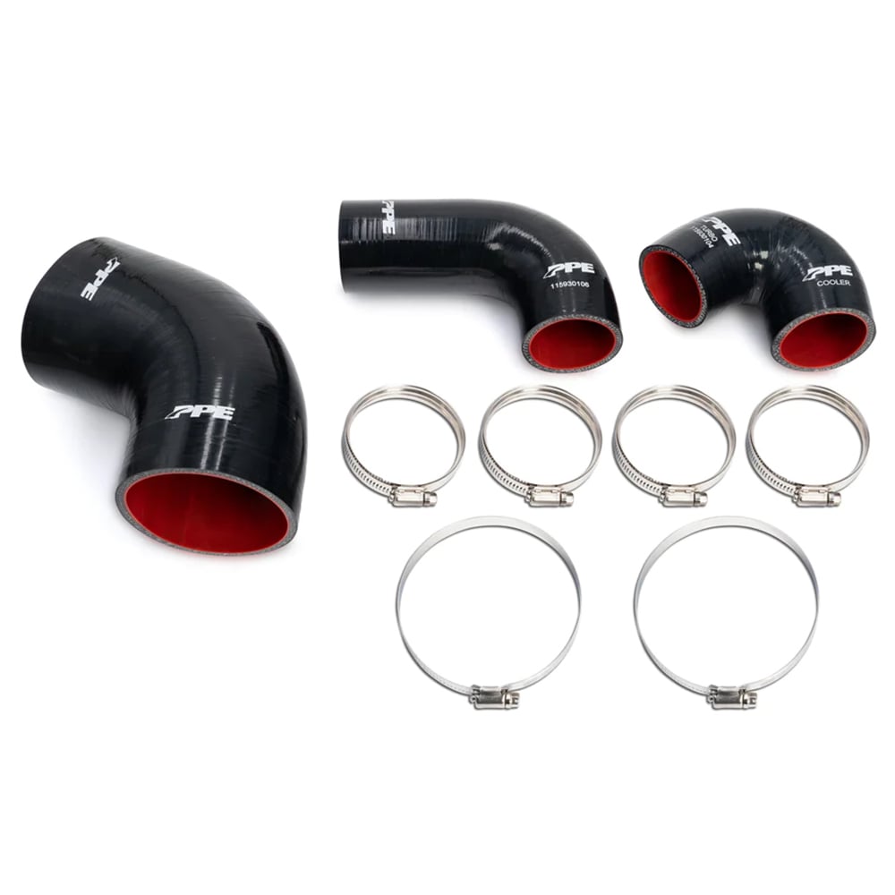 PPE Performance Silicone Intake and Intercooler Hose Kit 20-25 GM 3.0L Duramax LM2/LZ0