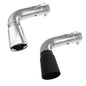 PPE 304 Stainless Steel Exhaust Turn-Out Pipe Upgrade 24-26 GM 6.6L Duramax