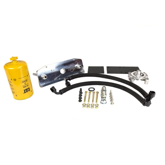 H&S Motorsports Lower Fuel Filter Upgrade Kit 17-24 Ford 6.7L Powerstroke