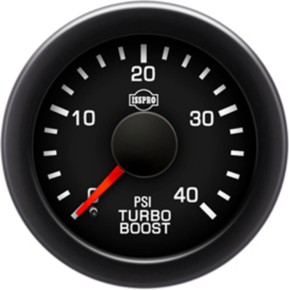 Isspro EV2 1.7-volt Mechanical Boost Gauge R17000-Style 99-07 Ford F-250 / F-350
