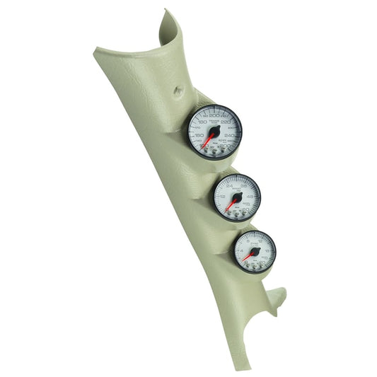 Auto Meter Spek Pro 3 Gauge Full Pillar Kit (EGT, Boost, Trans) 03-09 Dodge Ram 5.9 / 6.7L Cummins