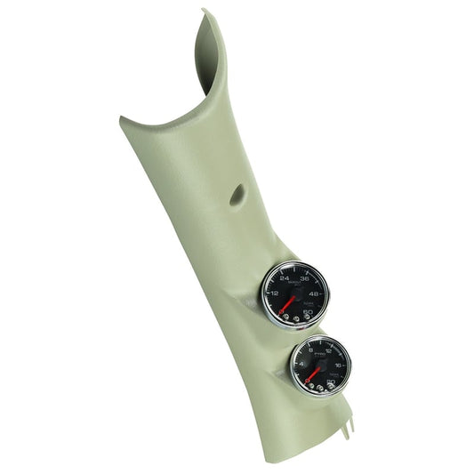 Auto Meter Spek Pro 2 Gauge Pillar Kit (EGT, Boost) 10-18 Dodge 6.7L Cummins / 14-18 EcoDiesel
