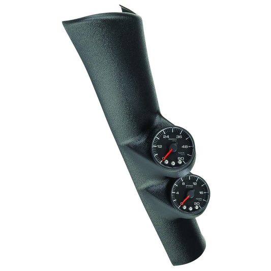 Auto Meter Spek Pro Dual Full Pillar Gauge Kit (EGT, Boost) 98-02 Dodge Ram 5.9L Cummins