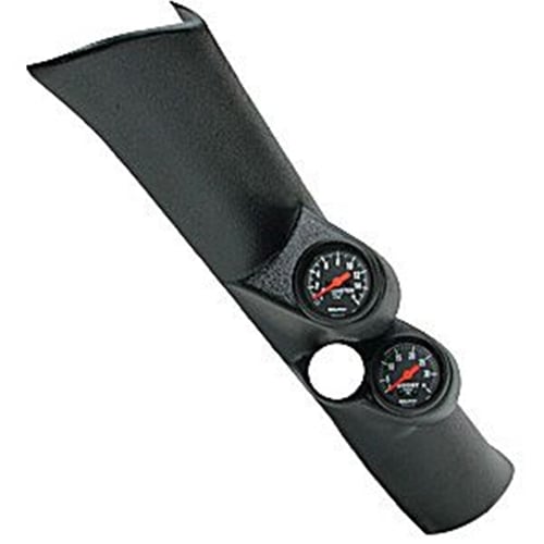 Auto Meter Dual Full Pillar Gauge Kit (EGT, Boost) 98-02 Dodge Ram 5.9L Cummins