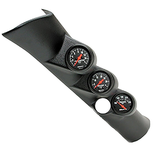 Auto Meter Triple Full Pillar Gauge Kit (EGT, Boost, Trans) 98-02 Dodge Ram 5.9L Cummins