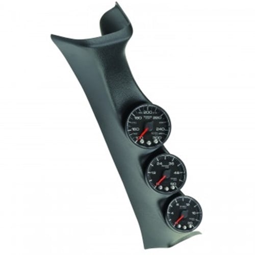 Auto Meter Spek Pro Triple Full Pillar Gauge Kit (EGT, Boost, Trans) 08-10 6.4L Ford Powerstroke