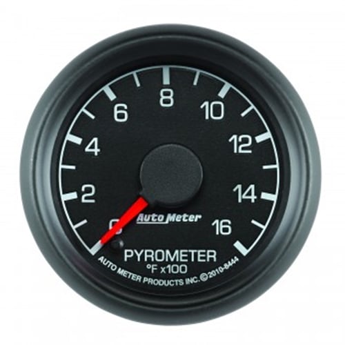 Auto Meter "Factory Match" Pyrometer Gauge 99-07 Ford Powerstroke / Fits Any Application