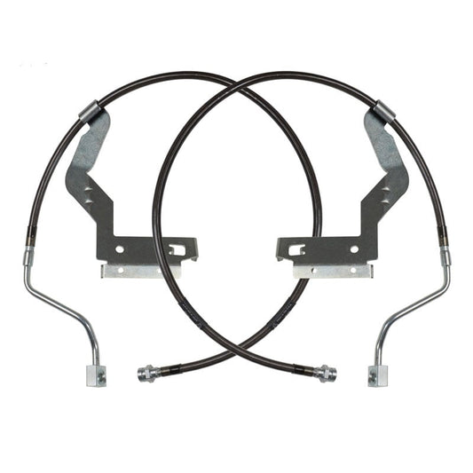 Camburg Stainless Steel Braided Brake Line Kit 17-23 Ford SuperDuty 4WD