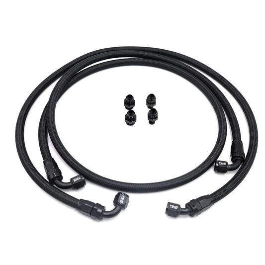 Full Send Diesel Braided Replacement 48RE Swap Bypass Transmission Line Kit 13-18 Ram 6.7L Cummins