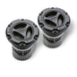 Warn Premium Manual Hub Set 05-24 Ford SuperDuty - Black or Chrome