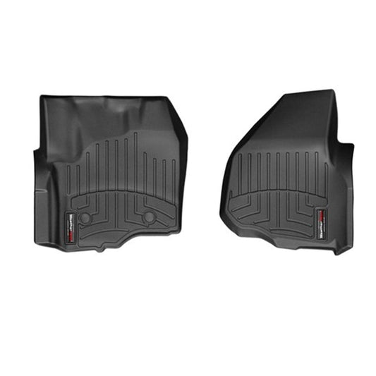 WeatherTech DigitalFit Front Floor Liner 12-16 Ford SuperDuty Extended & Crew Cab - 2 Piece