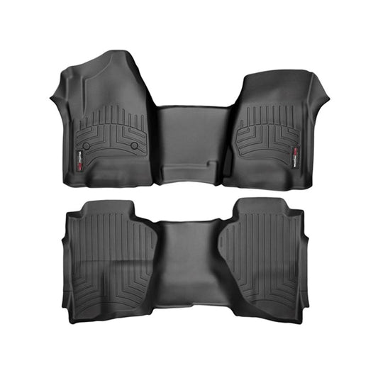WeatherTech DigitalFit Floor Liner Set (Over Hump Front) 15-16 Chevy Silverado / GMC Sierra Ext Cab