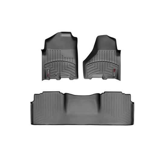 WeatherTech DigitalFit Floor Liner Set (2 Pc Front) 10-12 Dodge Ram Mega Cab 1 Hook