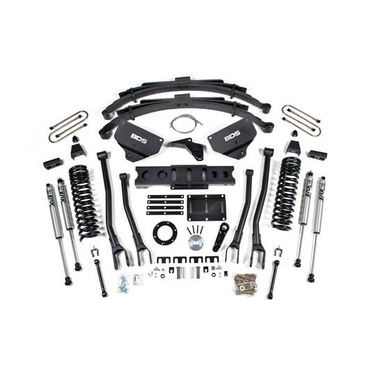 BDS Suspension 8" 4-Link Lift Kit 13-18 Dodge 3500 6.7L Cummins