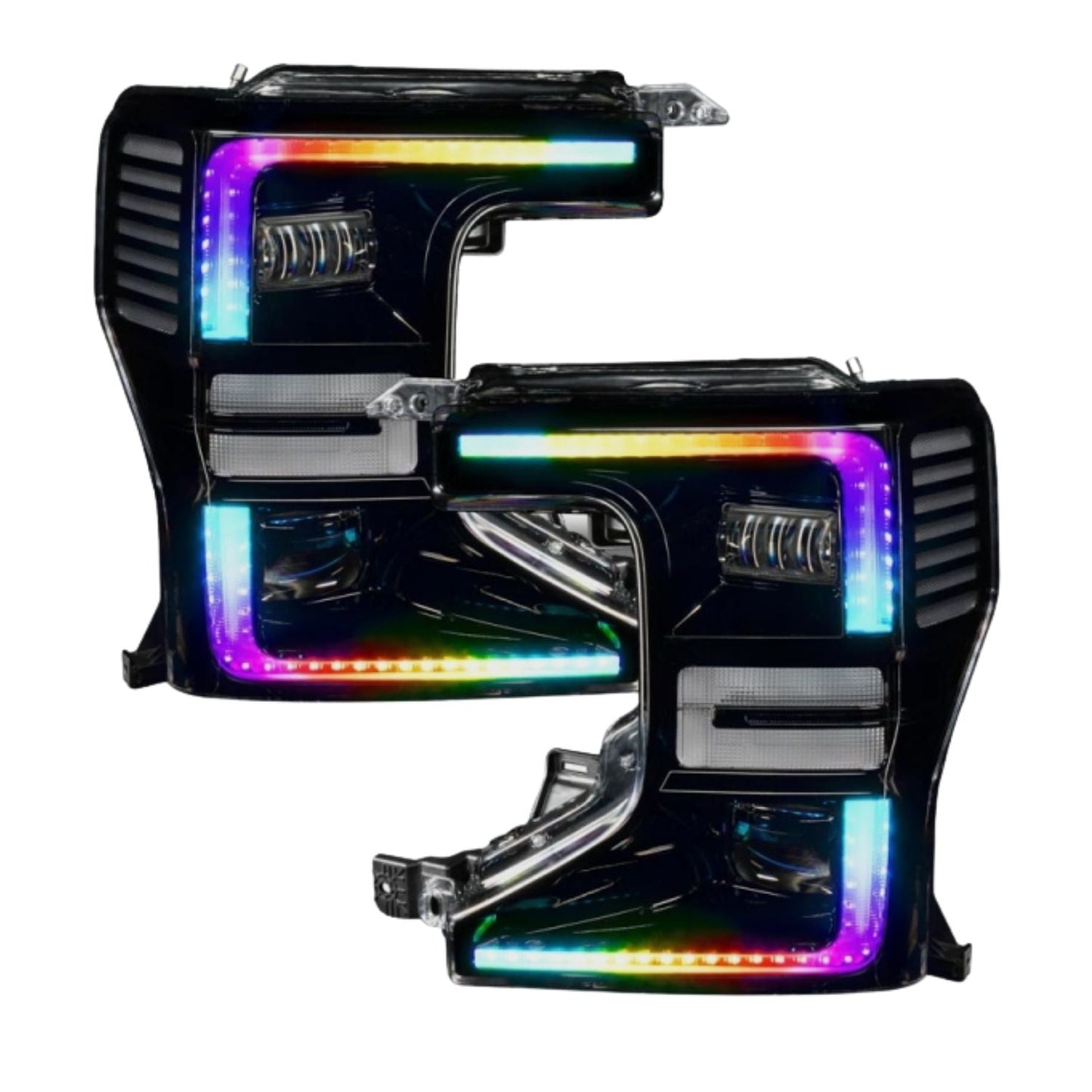 Oracle Lighting ColorSHIFT Headlight DRL Upgrade Kit with Switchback Turn Signals 20-22 Ford F-250/F-350
