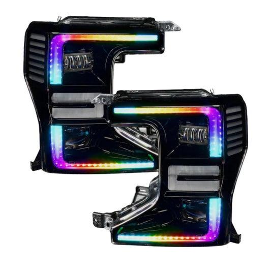 Oracle Lighting ColorSHIFT Headlight DRL Upgrade Kit with Switchback Turn Signals 20-22 Ford F-250/F-350