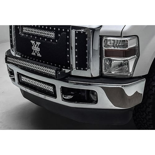 ZROADZ Z325632 Front Bumper Opening LED Light Mounts 08-10 Ford SD