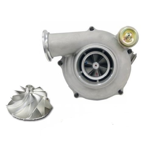 Rotomaster New High Flow GTP38 Turbo With Billet Compressor Wheel 99.5-03 7.3L Ford Powerstroke