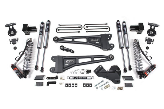 BDS Suspension 5" Performance Coilover Radius Arm System 20-22 Ford 6.7L Powerstroke F250/350