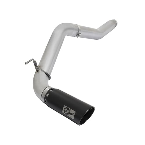 AFE ATLAS 5" Aluminized Exhaust w/ Black Tip 16-19 Nissan Titan XD 5.0L Cummins