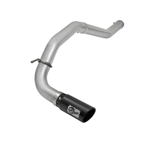 AFE ATLAS 4" Aluminized Exhaust w/ Black Tip 16-19 Nissan Titan XD 5.0L Cummins