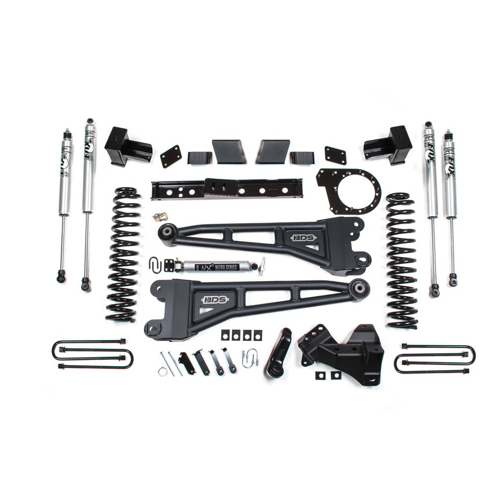 BDS Suspension 6" Radius Arm System 20-22 Ford 6.7L Powerstroke F250/350 4WD