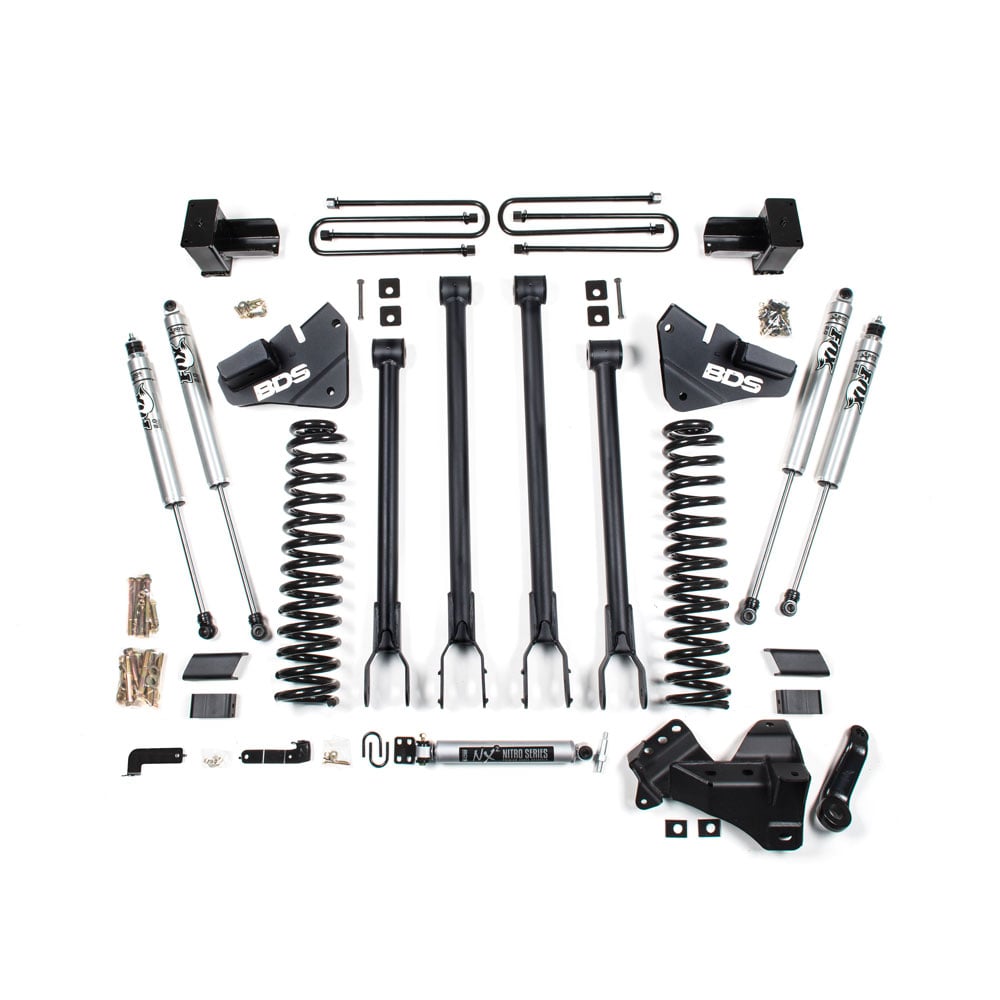 BDS Suspension 5" Lift 4-Link Suspension System 20-22 Ford 6.7L Powerstroke F250/350 4WD