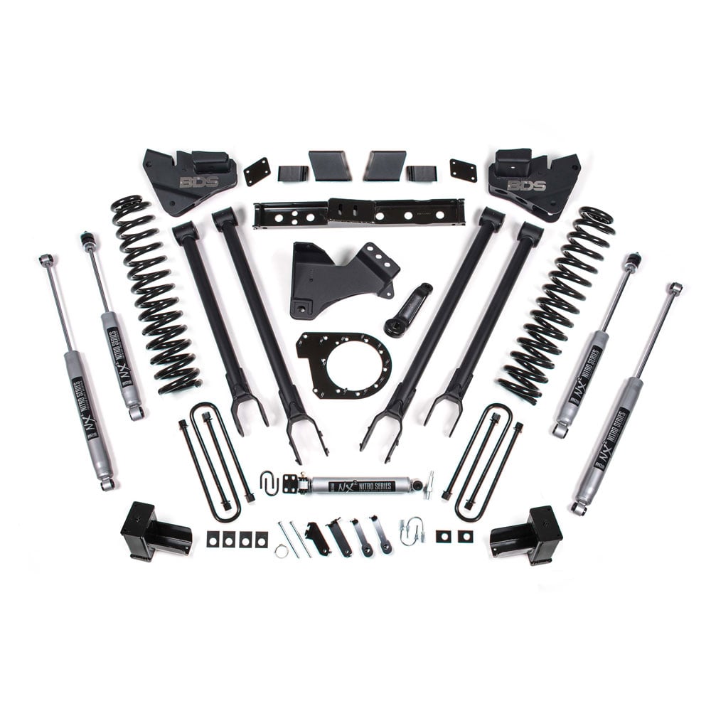 BDS Suspension 7" 4-Link System 20-22 Ford 6.7L Powerstroke F250/350 4WD